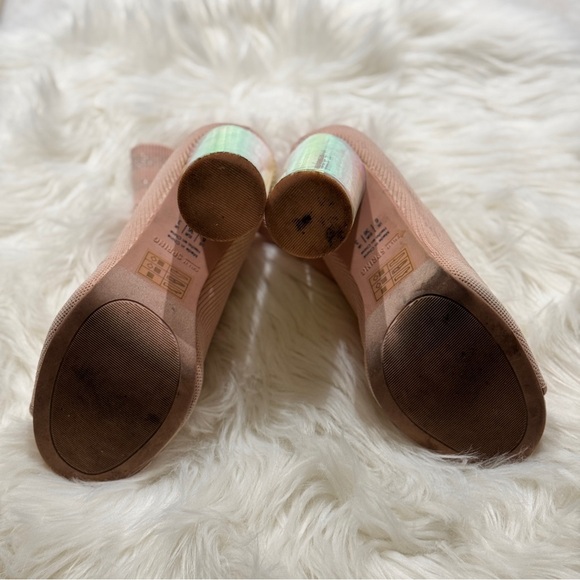 Wedged Heels with Halographic Heels (size 6) - Picture 6 of 9